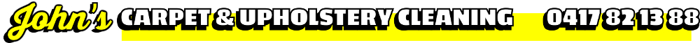 John's Carpet and Upholstery Cleaning 0417 82 13 88